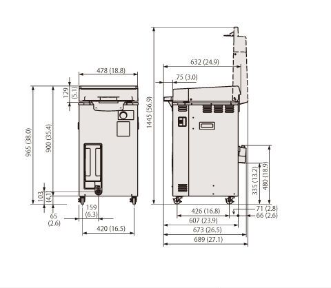 Laboratory autoclave / compact / vertical MLS-3781, MLS-3751 Panasonic