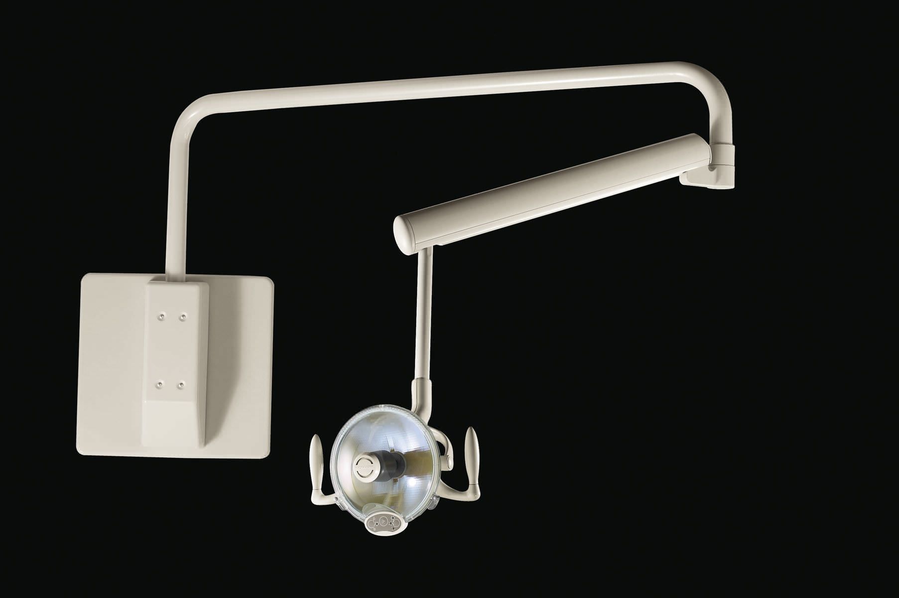LED dental light / wall-mounted / 1-arm MIDMARK