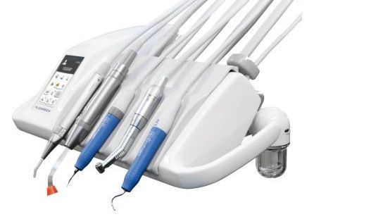 Ultrasonic dental scaler / complete set / with air polisher / with LED light LM-INSTRUMENTS OY