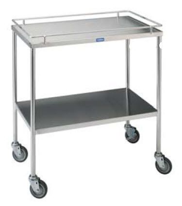 Multi-function trolley / stainless steel / 2-tray ST-1833-SS Pedigo