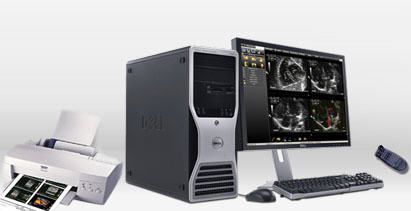Medical computer workstation / for ultrasound imaging SONOPAXERA Paxeramed Corp
