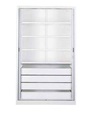 Storage cabinet / medicine / with drawer / fixed 7600 series PRATICDOSE