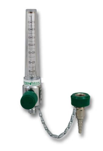 Oxygen flowmeter / variable-area / with humidifier Precision Medical