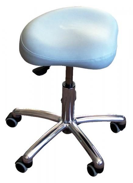Medical stool / on casters / height-adjustable / T seat 120 kg | S2 PROMA REHA