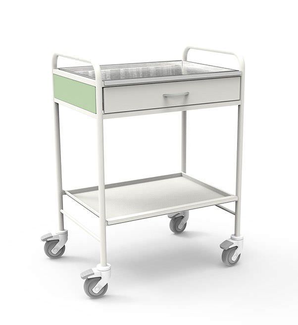 Multi-function trolley / 2-shelf / 1-drawer 7201 PROMA REHA