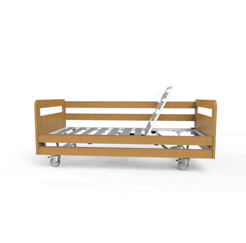 Nursing home bed / mechanical / height-adjustable / 2 sections max. 200 kg | PLB series PROMA REHA