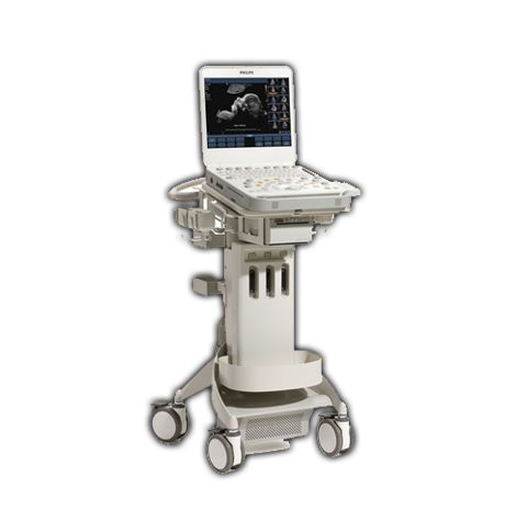 Portable, ultrasound system on trolley / for multipurpose ultrasound imaging CX30 Philips Healthcare