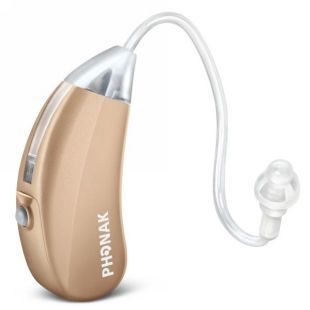 Mini behind the ear, hearing aid with ear tube Milo Plus micro Phonak