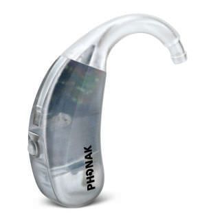Mini behind the ear (mini BTE) hearing aid / pediatric Nios micro III Phonak