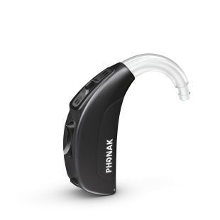 Behind the ear (BTE) hearing aid Ambra microP Phonak