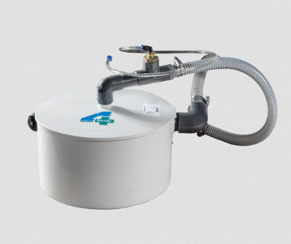 Amalgam separator for dental vacuum suction pumps RCT1 4TEK SRL