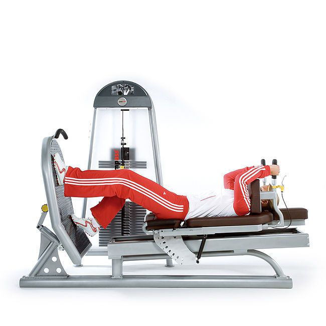 Weight training station (weight training) / inclined leg press / traditional L.P. 10089600 proxomed Medizintechnik