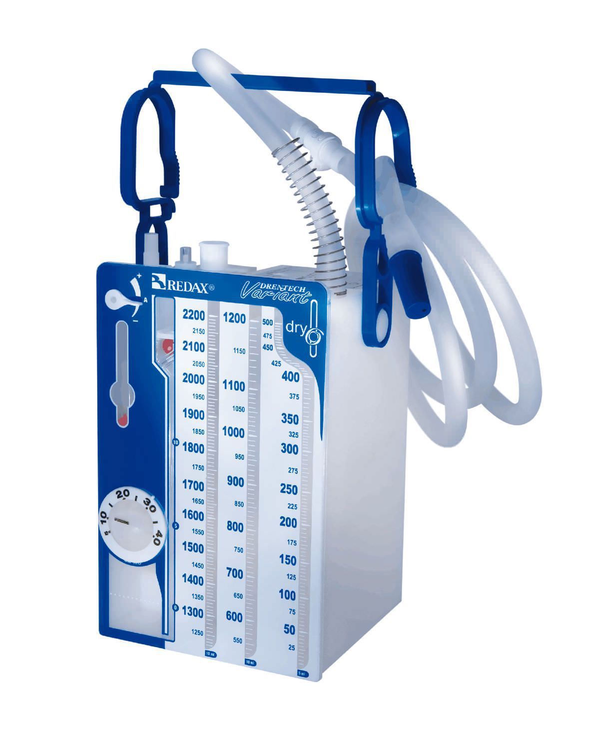 Single-chamber pleural drainage set DRENTECH® VARIANT REDAX