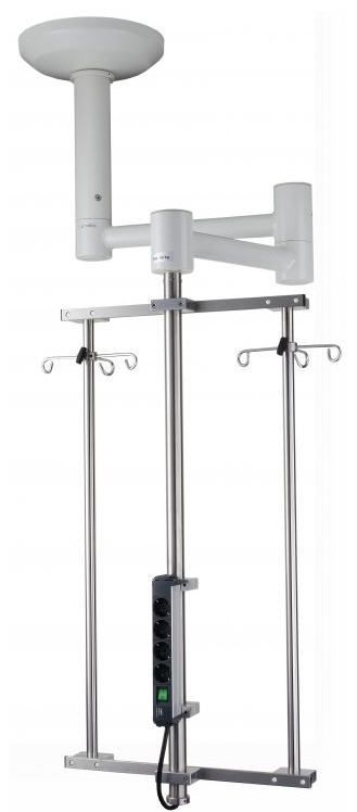 Ceiling-mounted medical pendant / articulated / with column Z2N02252 provita medical