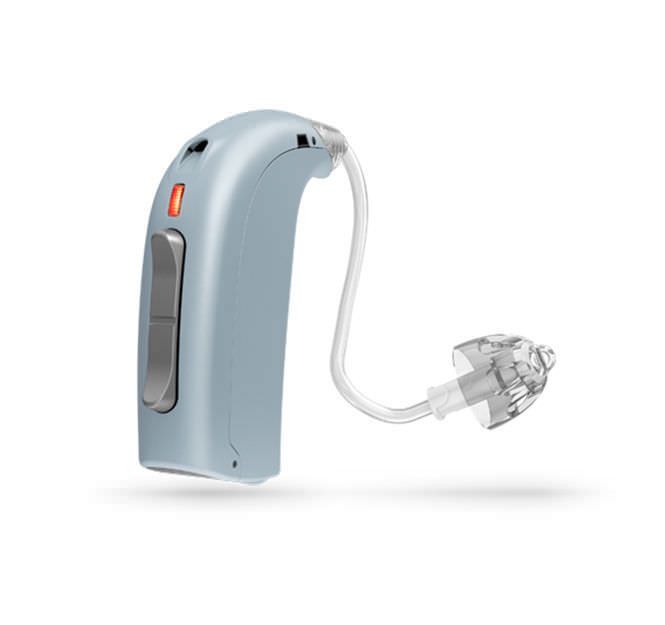 Behind the ear, hearing aid with ear tube / pediatric Safari BTE 312 Oticon