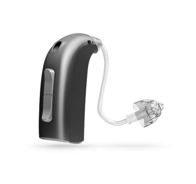 Behind the ear, hearing aid with ear tube Atla BTE Oticon