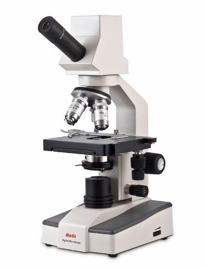 Laboratory microscope / digital / monocular / LED DM-111 Motic Europe