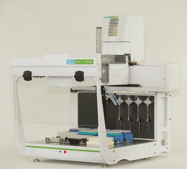 DNA library preparation workstation / for next-generation sequencing / 1-station NGS Express™ PerkinElmer