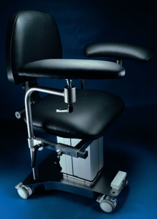 Medical stool / surgery / height-adjustable / on casters GOLEM RQL - GOLEM tables