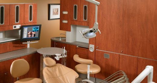 Medical cabinet / dentist office / with sink Central Console A-dec