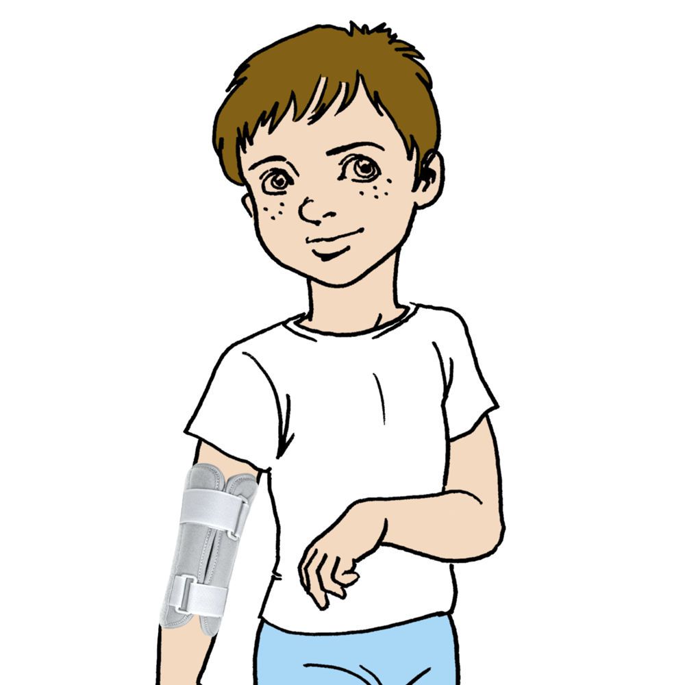Elbow splint (orthopedic immobilization) / pediatric AM-TL-01 Reh4Mat