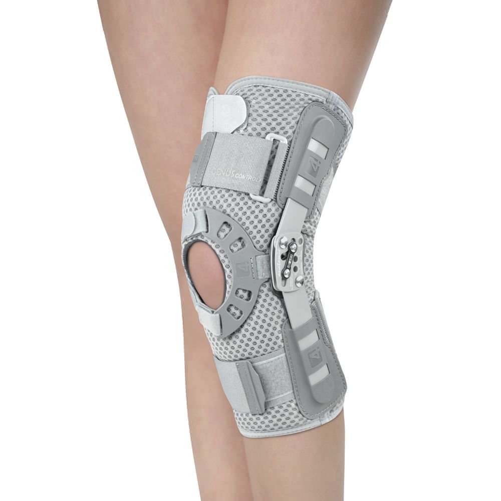 Knee orthosis (orthopedic immobilization) / patella stabilisation / articulated AM-OSK-Z/2RA-OR Reh4Mat