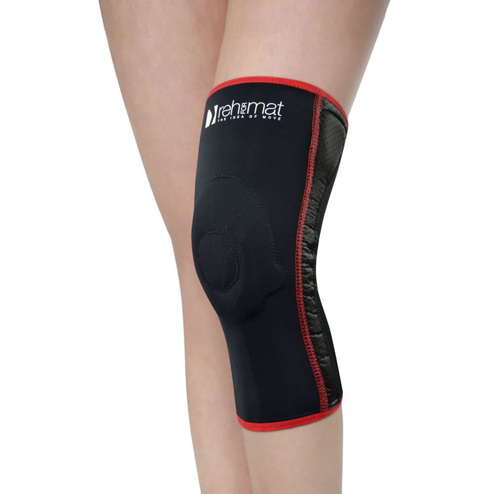 Knee sleeve (orthopedic immobilization) / with flexible stays / with patellar buttress AS-KX-03 Reh4Mat