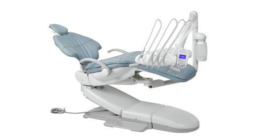 Dental treatment unit with hydraulic chair A-dec 500 A-dec