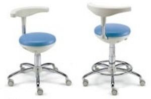 Dental stool / on casters / height-adjustable / with backrest MobiloLite 30, MobiloLite 40 Ritter Concept GmbH
