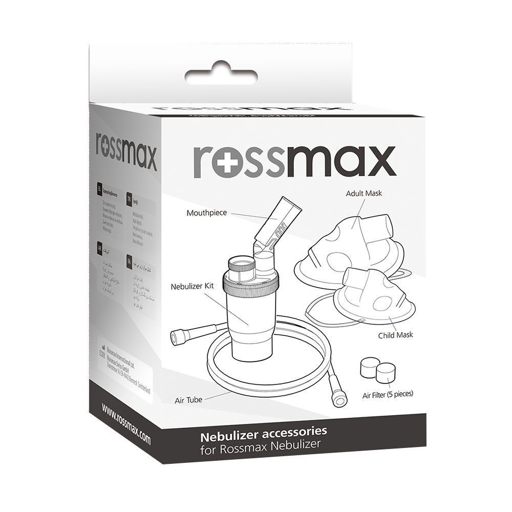 Pneumatic nebulization kit / with mask Rossmax International .