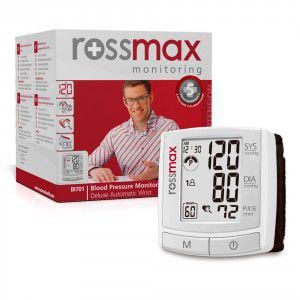 Automatic blood pressure monitor / electronic / wrist BI701 Rossmax International .