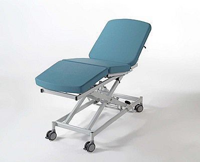 Electro-hydraulic examination table / height-adjustable / on casters / 3-section 350950 Malvestio