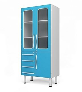 Medical instrument cabinet with drawer 315555IB Malvestio
