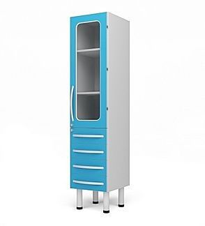 Medical instrument cabinet with drawer 315415IB Malvestio