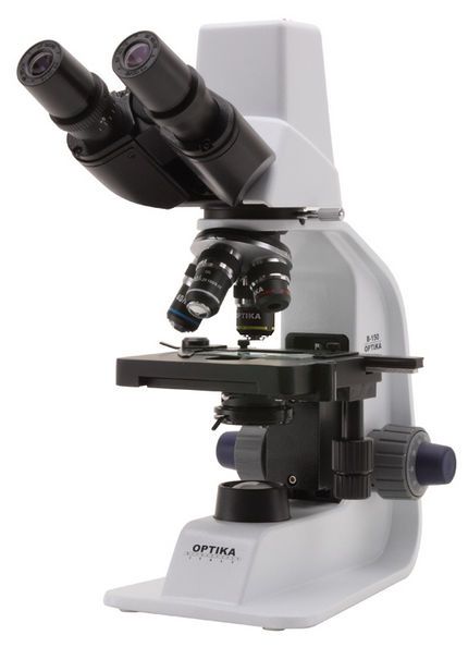 Teaching microscope / digital / binocular / LED 1000x | B-150DBR Optika Italy