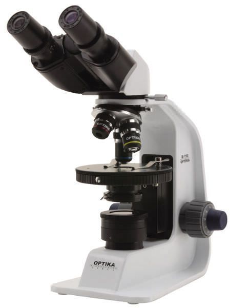 Teaching microscope / polarizing / binocular / LED 400x | B-150POL-BR Optika Italy