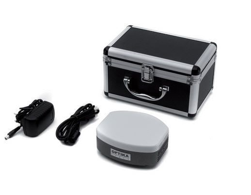 Digital camera / for laboratory microscopes / CCD / cooled 5 Mpx | OPTIKAM Pro Cool 5 Optika Italy
