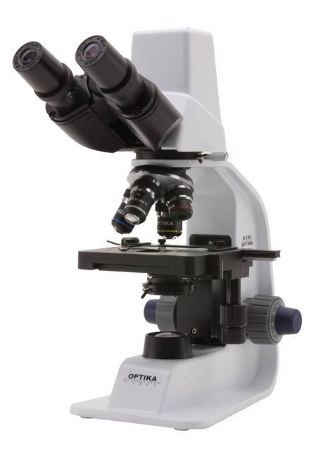 Laboratory microscope / digital / binocular / LED B-150DBR Optika Italy