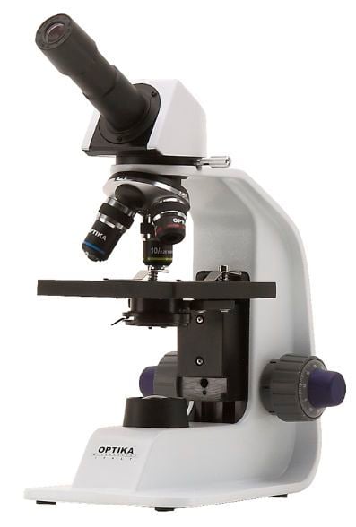 Teaching microscope / optical / monocular / LED 400x | B-151 Optika Italy