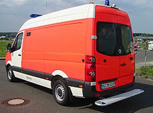 Transport medical ambulance / van Volkswagen Crafter C. Miesen