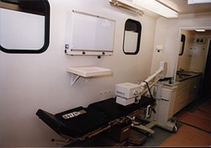 Mobile clinic van C. Miesen