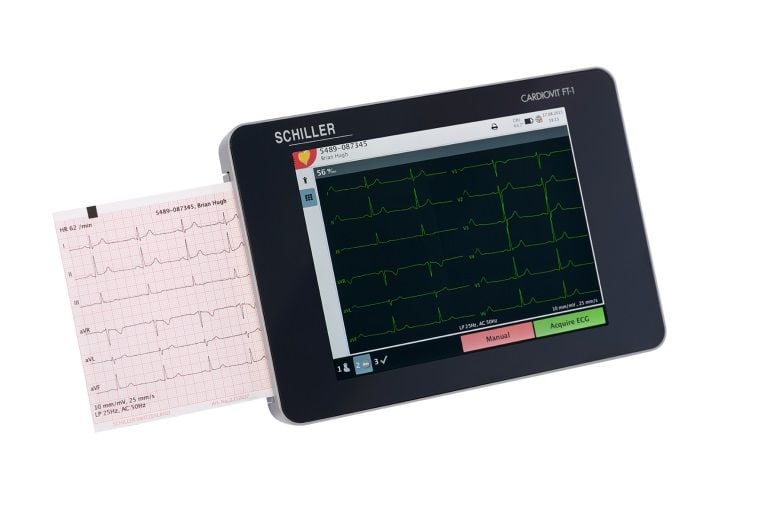 Digital electrocardiograph / 12-channel / with touchscreen CARDIOVIT FT-1 SCHILLER Digital electrocardiograph / 12-channel / with touchscreen CARDIOVIT FT-1 SCHILLER