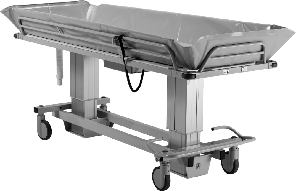 Electrical shower trolley / bariatric / height-adjustable max. 240 kg | TR 4200 Atlas Junior TR Equipment AB